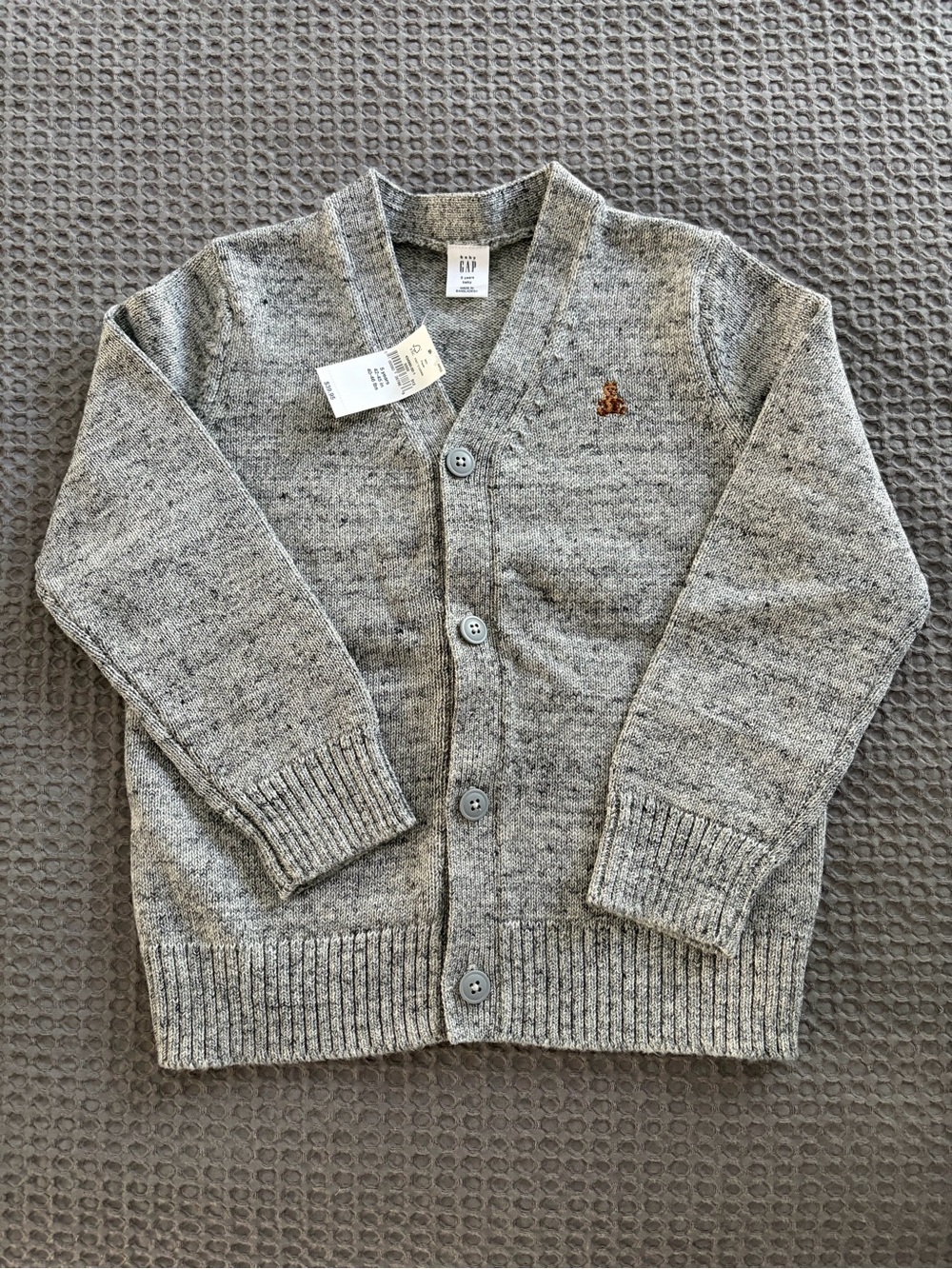 GAP Kids Heather Gray Cardigan